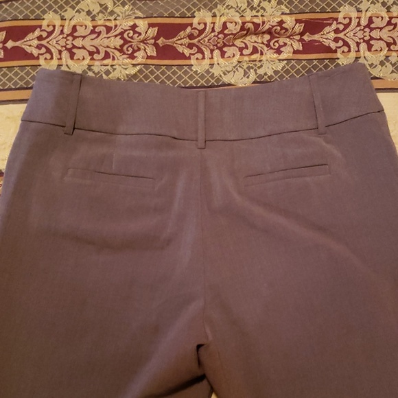 Women's Gray/Brown Dress Slacks - Picture 3 of 3